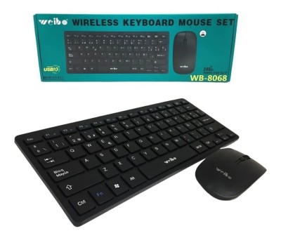 KIT CLAVIER-SOURIS SANS FILS WEIBO WB-8068