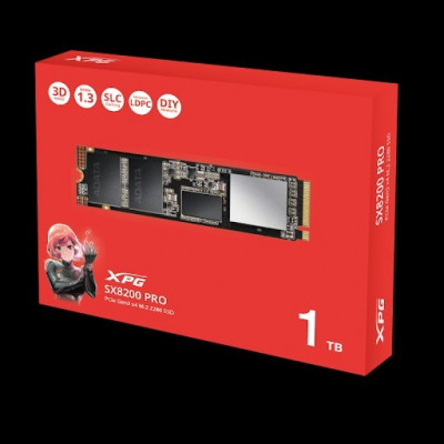  SSD M.2 2280 PCIe Gen3x4 XPG SX8200 Pro 1TB 3500 Mo/S