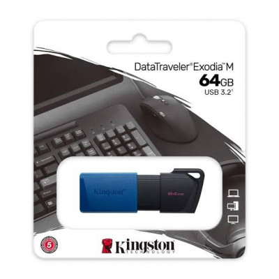 Flash disque Kingston DataTraveler Exodia M USB 3.2 DTXM 64GB
