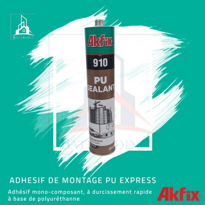 construction-materials-akfix-910-adhesif-de-montage-polyurethane-express-transparent-280-ml-saoula-algiers-algeria