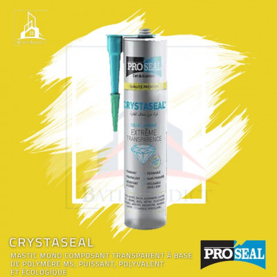 CRYSTASEAL PROSEAL 280ML - COLLE MS POLYMER EXTEME TRANSPARENCE 