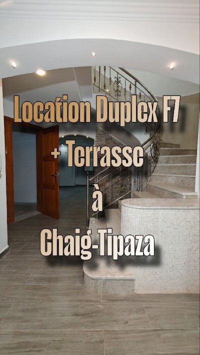 Rent Apartment Duplex F7 Tipaza Kolea