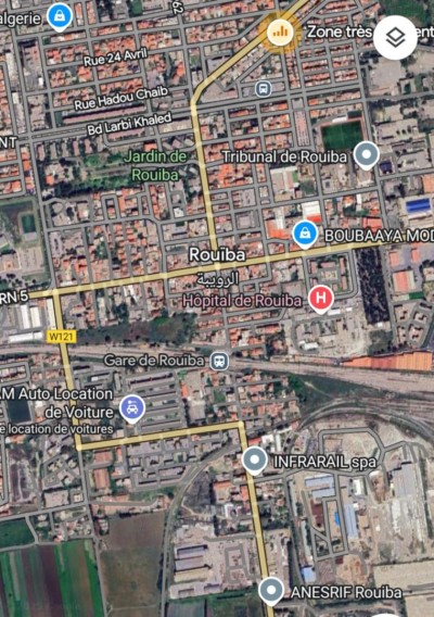 بيع أرض الجزائر الرويبة