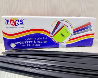 Baguettes à relier en plastique - رابط أوراق بلاستيكي