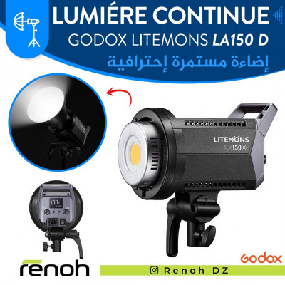 accessoires-des-appareils-lumiere-continue-cob-godox-litemons-la150-d-daylight-180w-birkhadem-alger-algerie