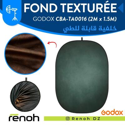 Fond Texturée GODOX VERT FONCÉ CBA-TA0016 (2m x 1.5m)