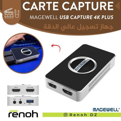 Carte Capture MAGEWELL USB CAPTURE 4K PLUS