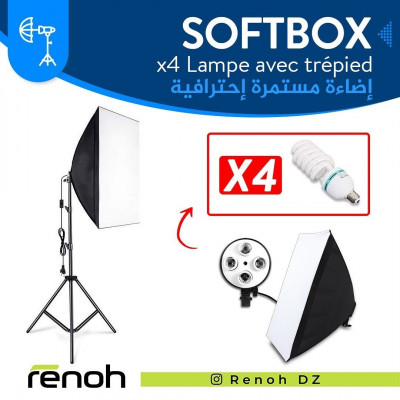 Softbox 4lampe
