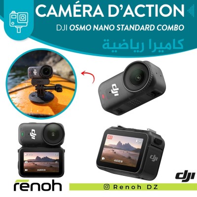 Caméra Action DJI OSMO NANO STANDARD COMBO