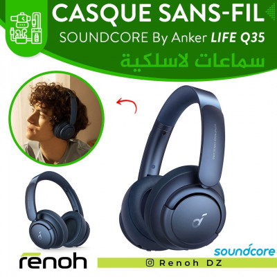 Casque Sans-Fil Bluetooth HI-FI SOUNDCORE LIFE Q35