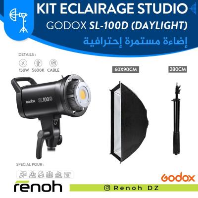 Kit Eclairage Studio GODOX SL100D (60x90cm)