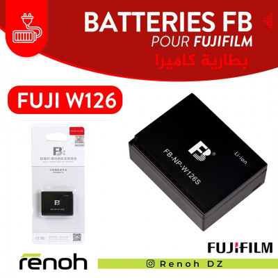 Batterie FB W126 pour Fujifilm