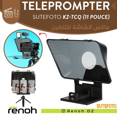 Téléprompter Professional SUTEFOTO KZ-TCQ (11 Pouce)