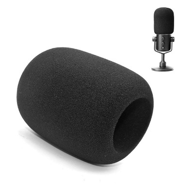Bonnet noire pour le microphone
