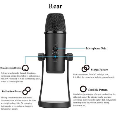 Microphone d'enregistrement audio voiceover BOYA PM700