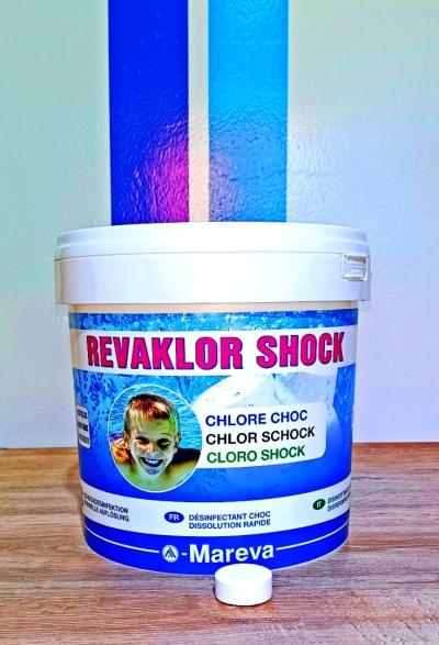 chlore de choc en pastilles ( Reva Klor Shock )