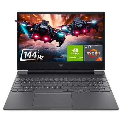 LAPTOP HP Victus RyzenTM 7 8845HS 16GB - 512 SSD GPU NVIDIA GeForce RTX 4060 8GB - Ecran 15,6 FHD