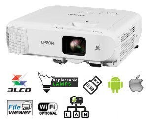 DATASHOW EPSON EB X49 - 3600 LUMENS  