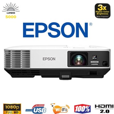 DATA SHOW EPSON EB-2250U - 5000 LUMENS - 1920 * 1200 - WIFI