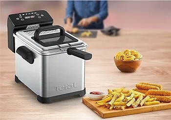 Friteuse a huile inox 4litre FR507D10 Family Pro Digital Friteuse Tefal