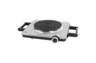 Clatronic Plaque de cuisson simple en acier inoxydable EKP3788E