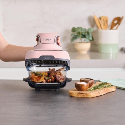 Air Fryer modulaire en verre Ninja CRISPi Rose FN101EUPK