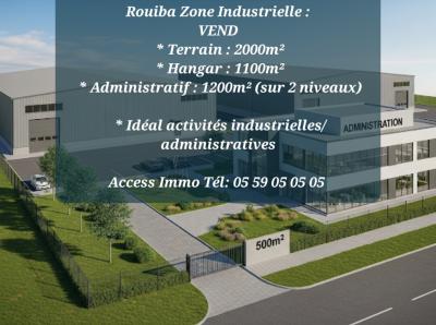 Vente Hangar - Usine Alger Rouiba