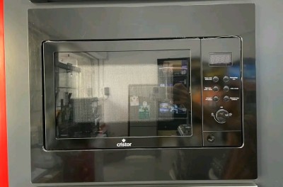 Micro-ondes encastrable 25 litre cristor noir 