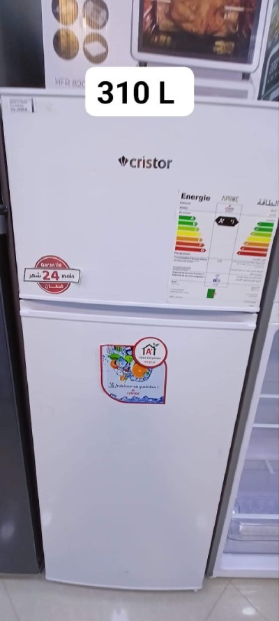Réfrigérateur cristor 410litre blanc