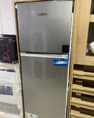 Réfrigérateur maxwell 440l defrost gris / blanc 