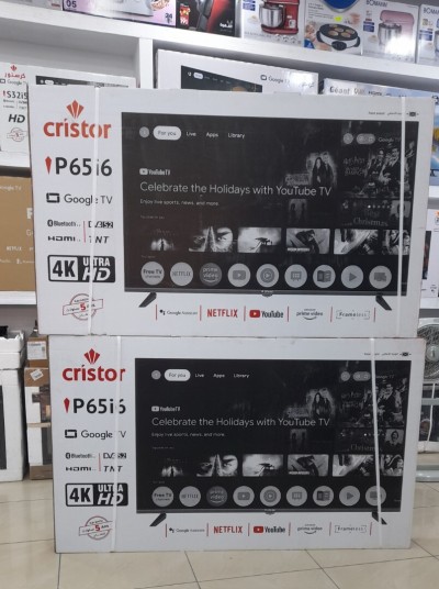 Promotion téléviseur cristor 65 pouces Google tv 4k 