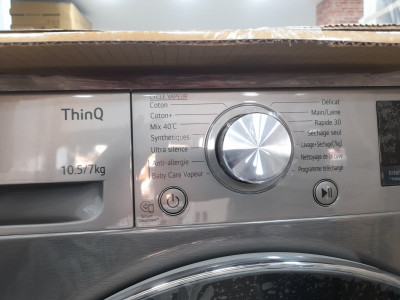 Promotion machine à laver LG 10.5kg séchant