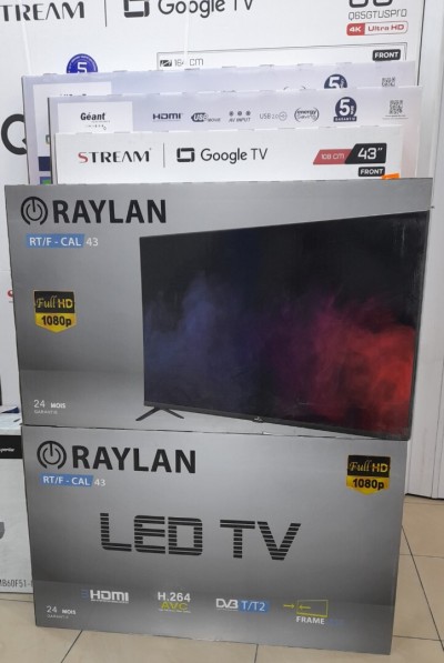 Téléviseur raylan 43 pouces full HD 