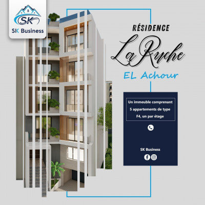 Sell Apartment F4 Alger El achour