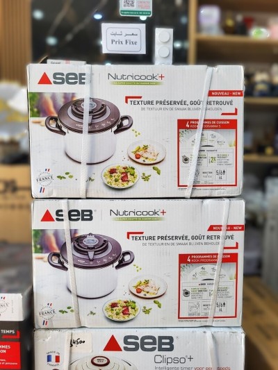 SEB NutriCook Cocotte-minute 6L inox autocuiseur induction