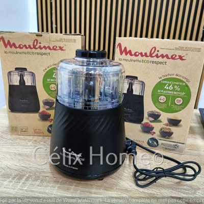 MOULINEX Moulinette et hachoir Eco Respect 4en1 800w 500ml DP710810