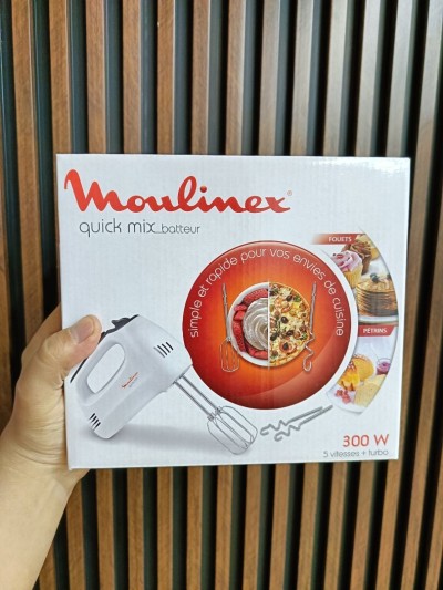 Moulinex Batteur à main Quick mix 300w HM3101B1