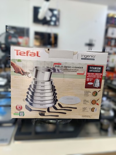 Tefal Ingenio batterie de cuisine en inox 17 pièces 