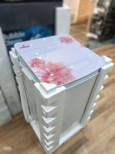 CRISTOR Mini machine à laver mono bac 5 Kg