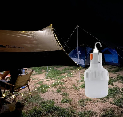 LAMPE DE CAMPING RECHARGEABLE lanterne 30W مصباح التخييم القابل للشحن