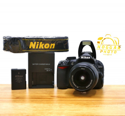 Nikon D3100  +18-55mm  Vidéo Full HD - 14.2 Mpx, APS-C  