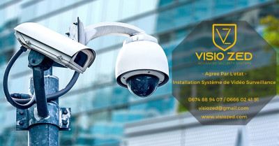 Installation Camera De Surveillance - Vidéosurveillance - "Agrée Par L'Etat"