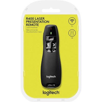 Ponteur Laser de Présentation Logitech R400 sans Fil
