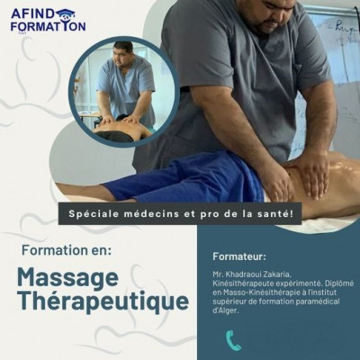 Formation en Massage Thérapeutique 