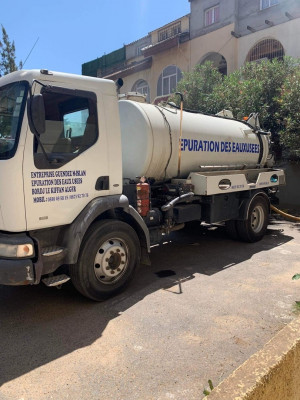 تنظيف-و-بستنة-camion-debouchage-vidange-canalisation-درارية-الجزائر