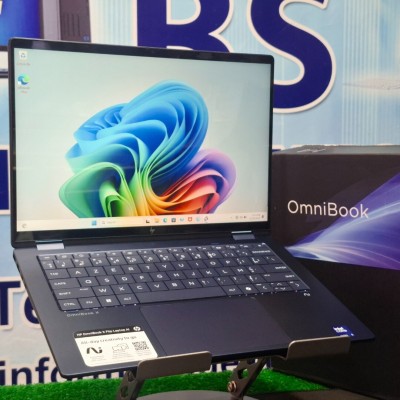 HP OmniBook X Flip 14 ULTRA 5 226V 16GO DDR5 512SSD 14 2K TACTILE 360 JAMAIS UTILISÉ