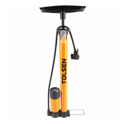 Pompe à main pour vélo avec manomètre 65505 TOLSEN