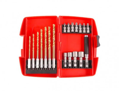 outillage-professionnel-coffret-meches-et-embouts-19pcs-ctsbp0104-crown-draria-alger-algerie