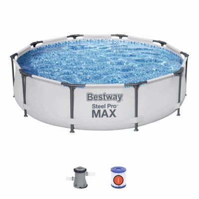 Piscine hors sol ronde Steel Pro Max 305x76cm 56408 BESTWAY