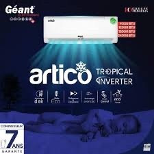 Climatiseur 12000 btu Tropcial inverter GEANT 70000 da